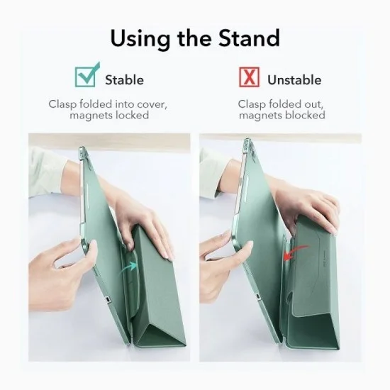 Esr Ipad Air 11"/10.9" (2020-2024) Gen6/5/4 Ascend Trifold Case